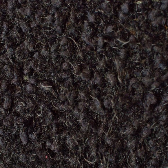 Free People Fuzzy Black V Neck Chunky Sweater Size S - Picture 5 of 7